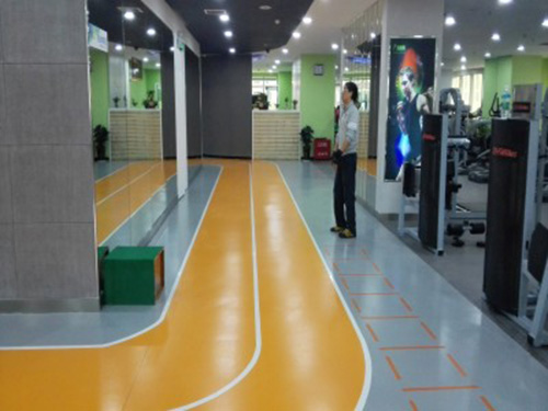 健身房塑胶地板